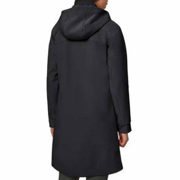 NWOT Mondetta Ladies Long Softshell Jacket Black XL - Picture 2 of 4